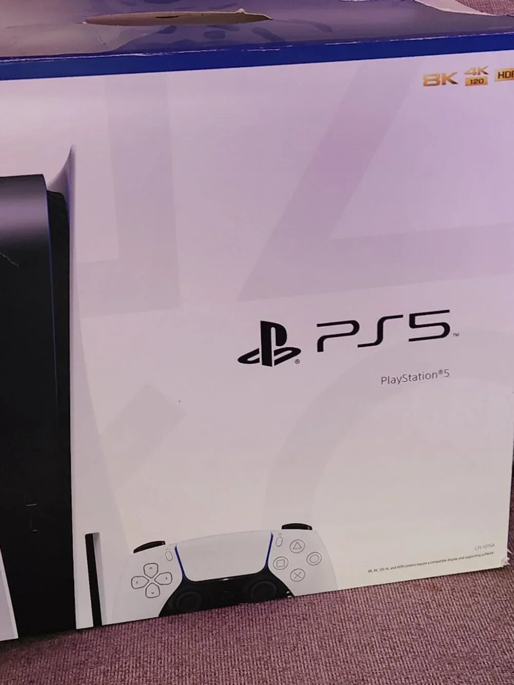 Used PS5 (Disc Edition) w/brand new dualsense